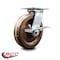 Service Caster 8 Inch Heavy Duty High Temp Phenolic Caster with Roller Bearing and Brake SCC SCC-35S820-PHRHT-SLB - alternate 2